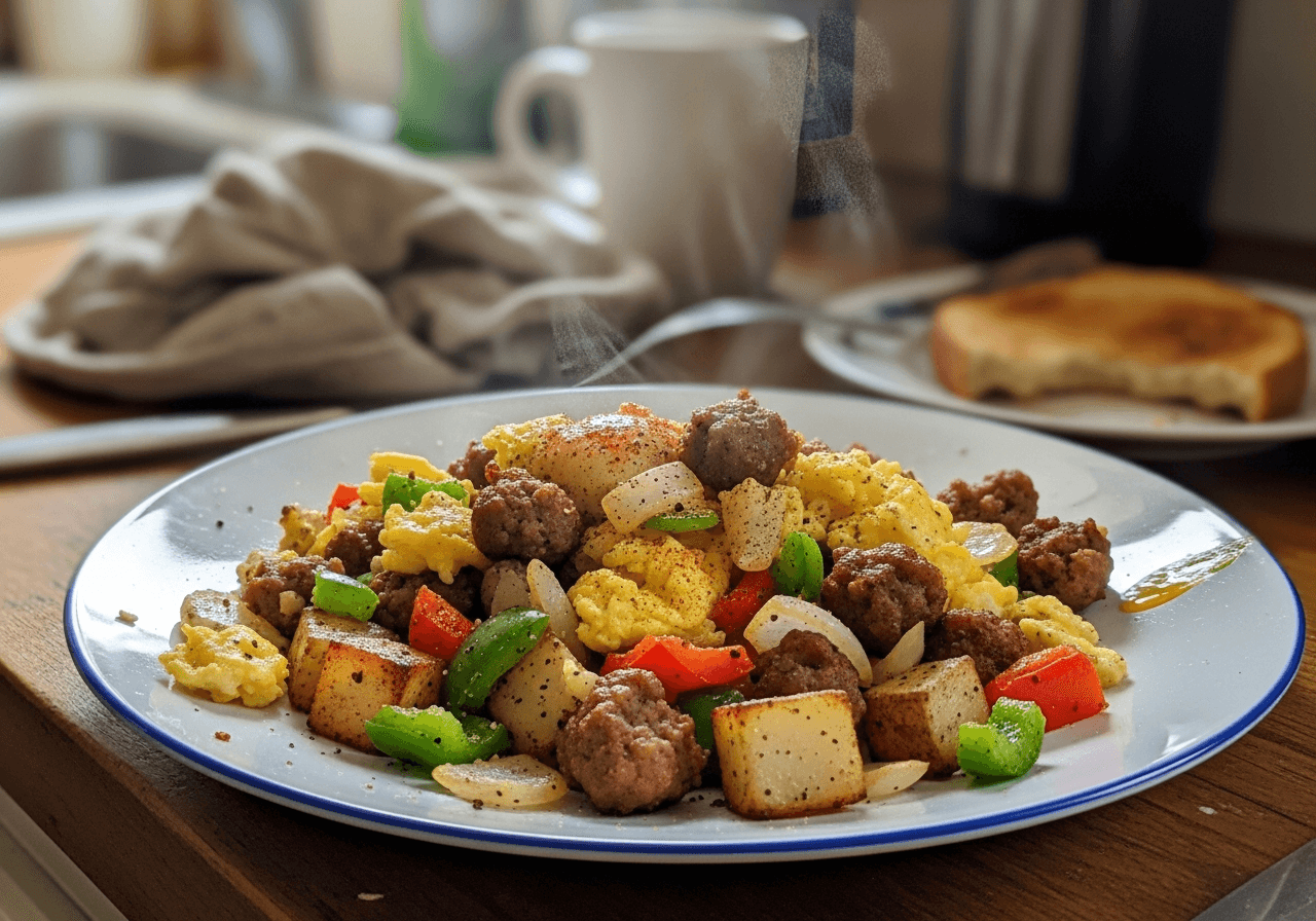 Hearty Morning Protein Skillet