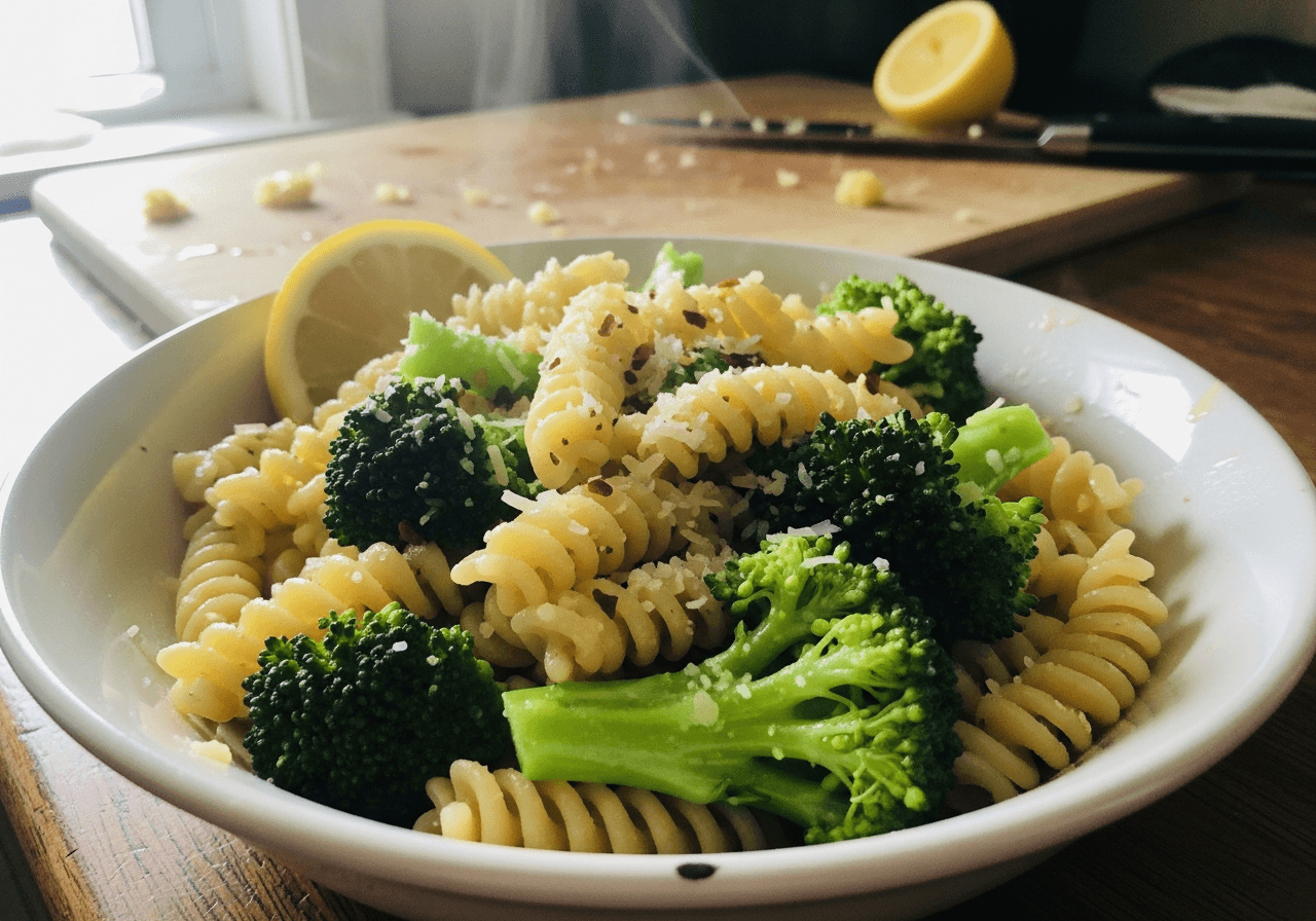 Lemon Broccoli Pasta