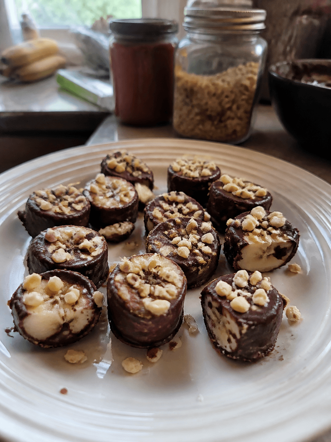 Chocolatey Banana Bites