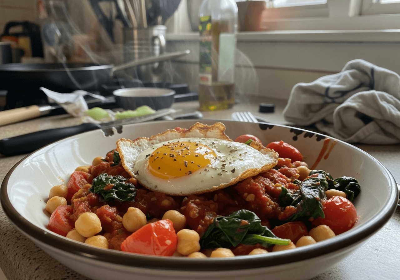 Sunny Chickpea and Tomato Skillet