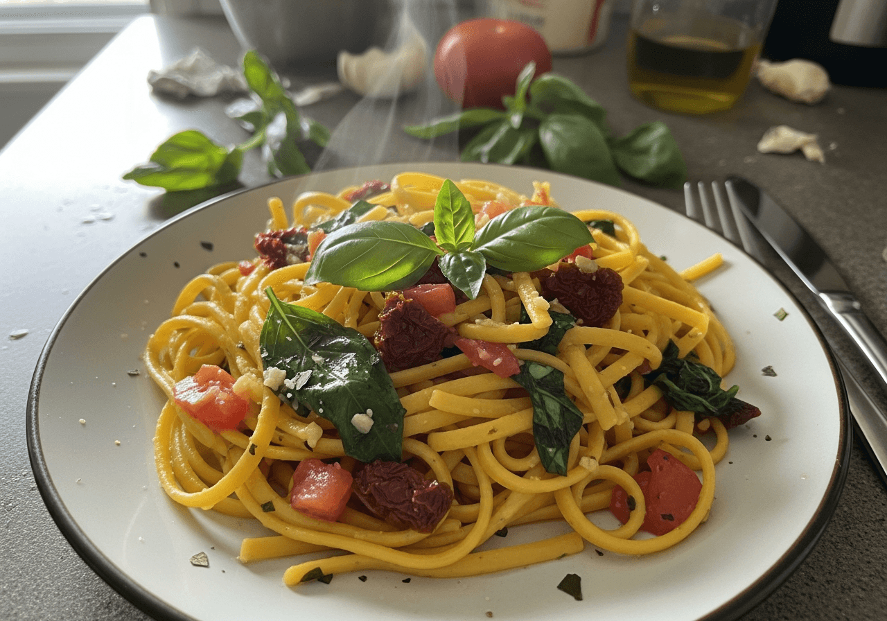 Sunny Tomato Basil Pasta